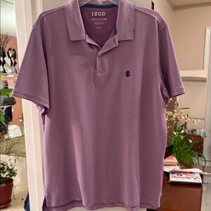 IZOD Men's Lavender Polo Shirt
